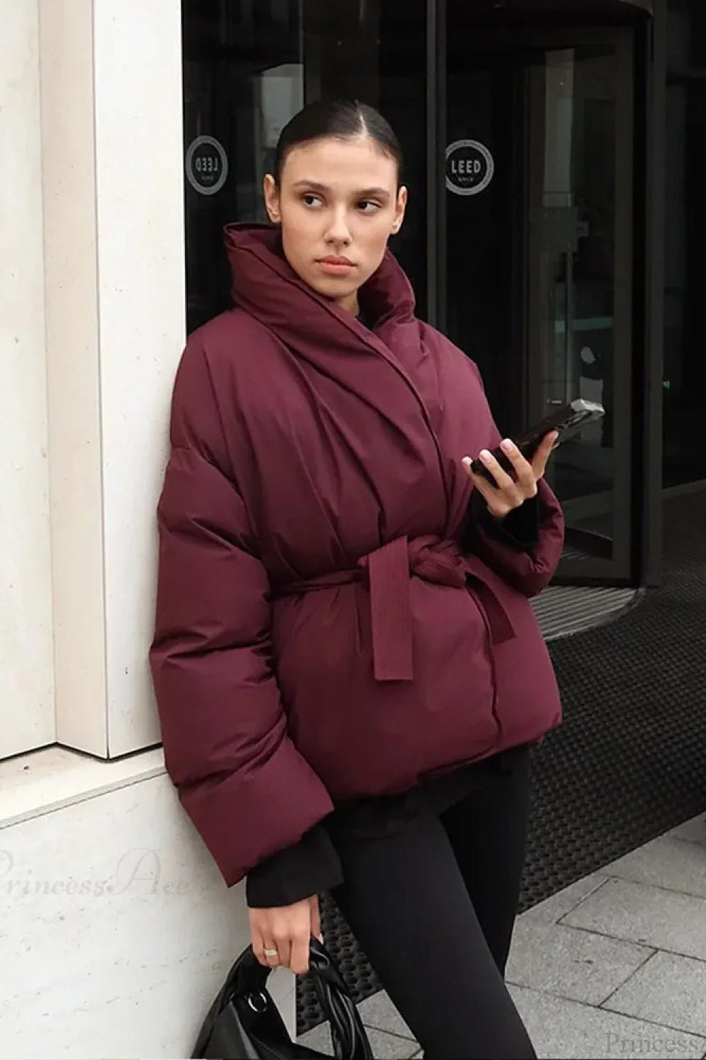 ZEYA - Stassy Tie - Belt Coat