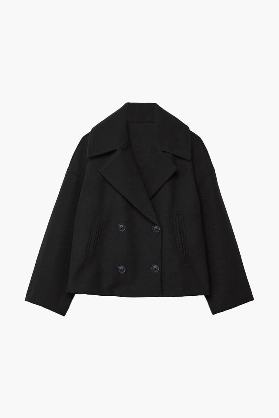 ZEYA - Suzy Short Double - Breasted Coat