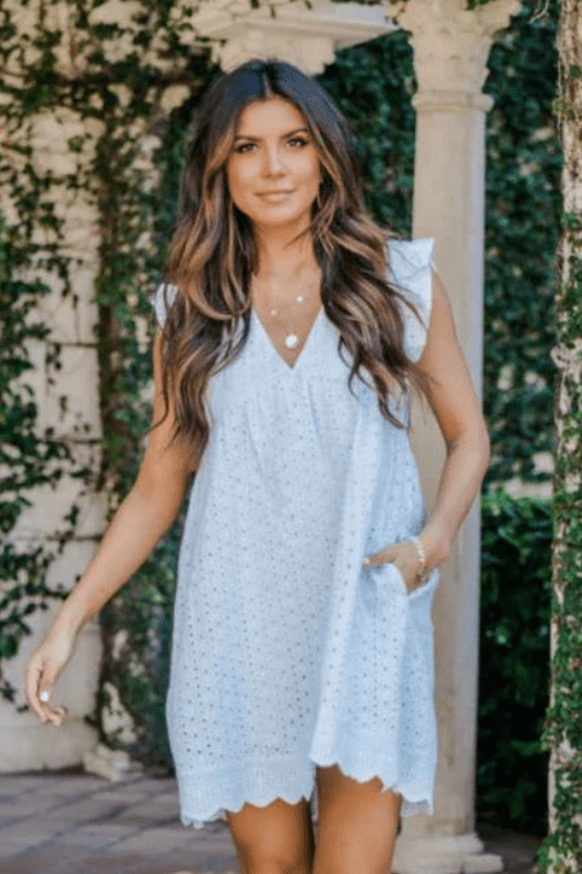 ZEYA - Sylvie V-Neck Sleeveless Mini Dress
