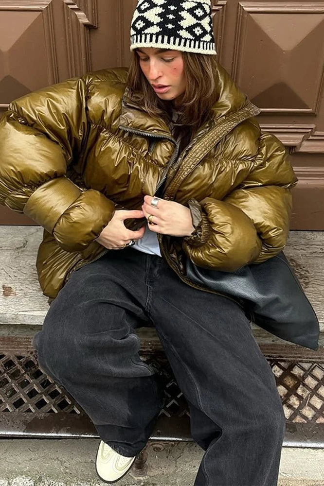 ZEYA - Tyla Shiny Puffer Jacket