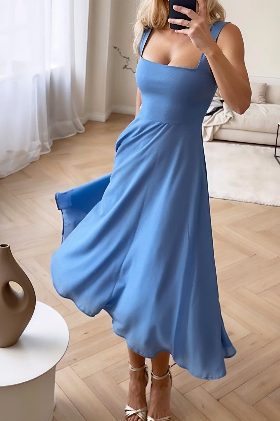 ZEYA - Verity Sleeveless Midi Dress