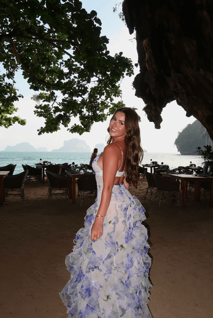 ZEYA - Winnie Floral Ruffle Maxi Dress