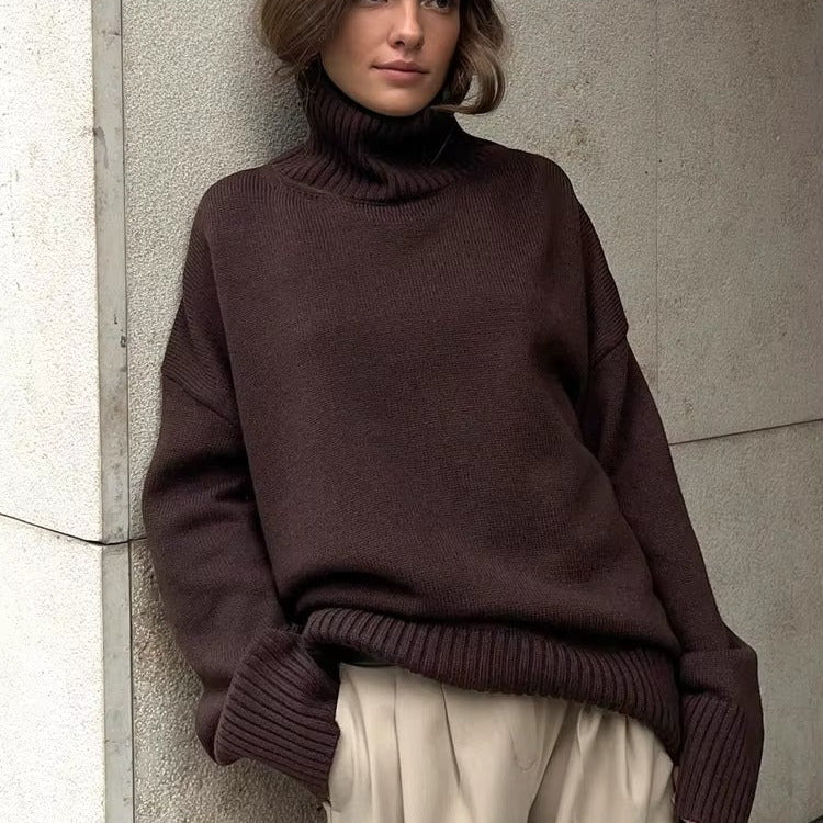 ZEYA - Zadie Oversized Turtleneck Sweater
