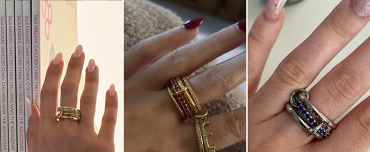 Stack, Layer, Repeat: How to Wear Multiple Rings at Once - ZEYA
