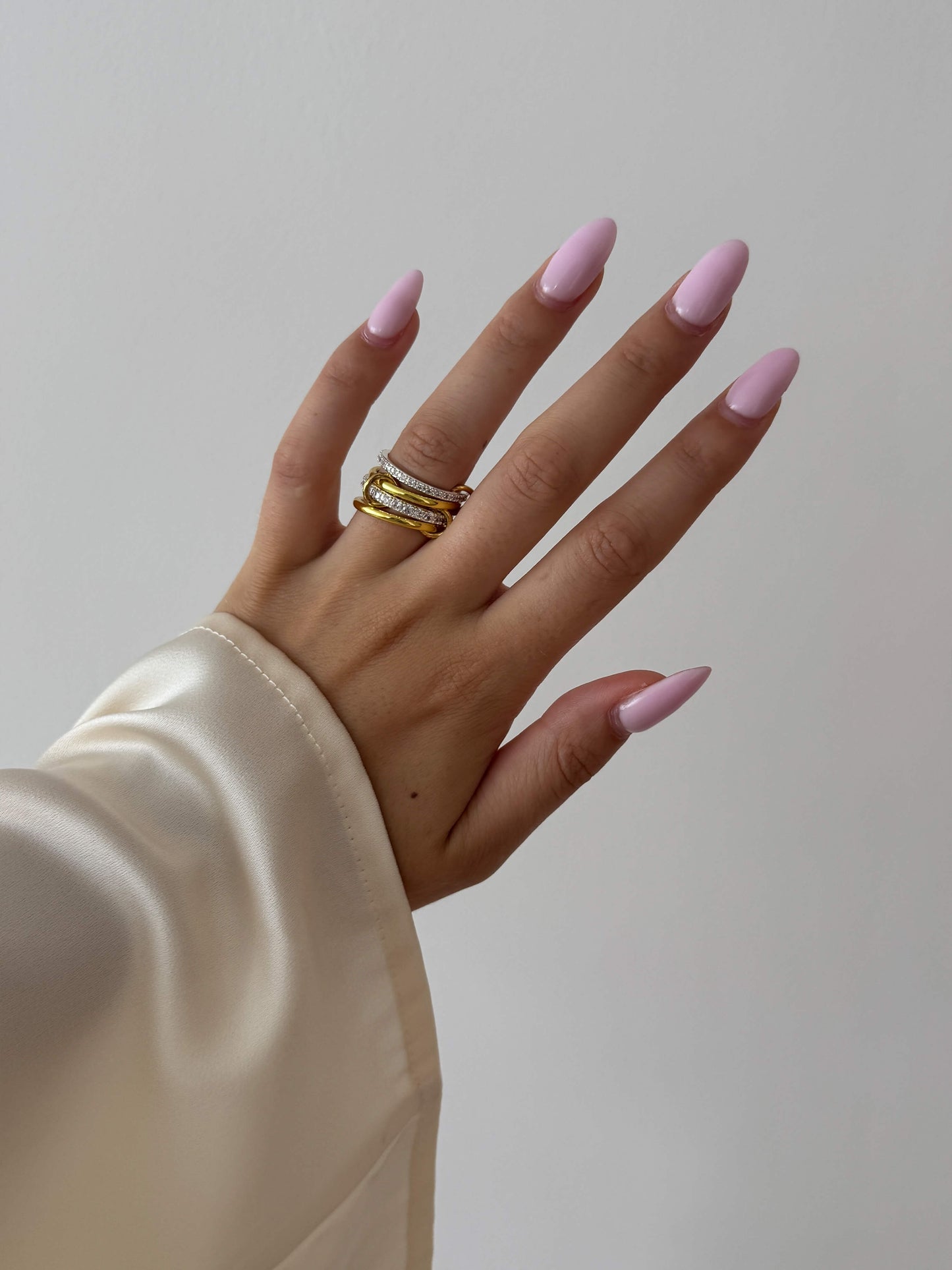 Ramona Rhinestone Stakket Ring