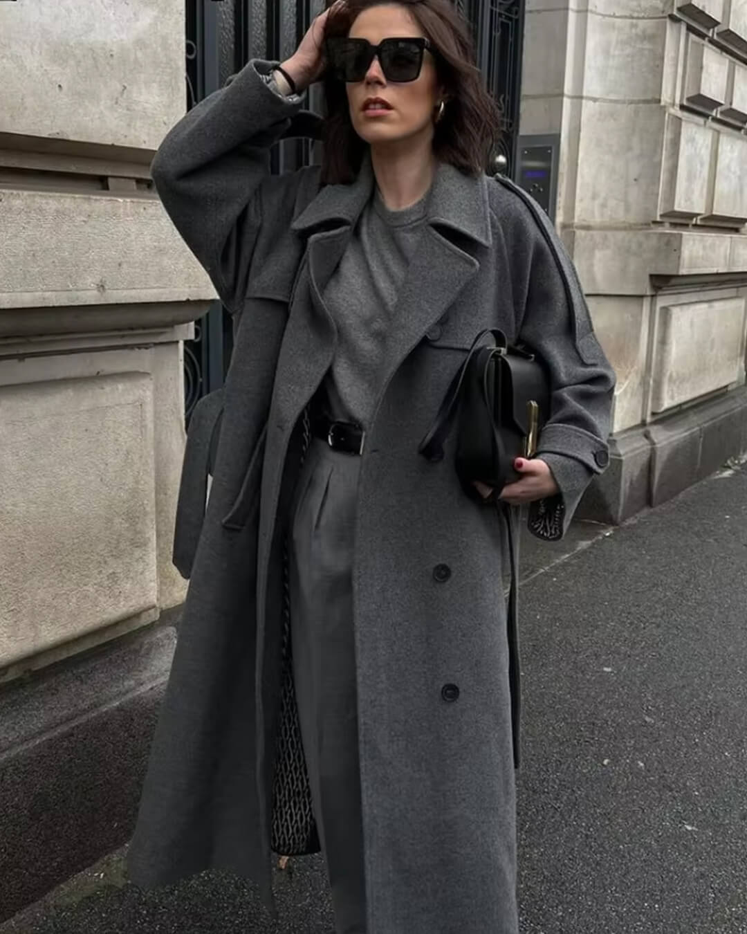 Alessia efterårs vinterfrakke