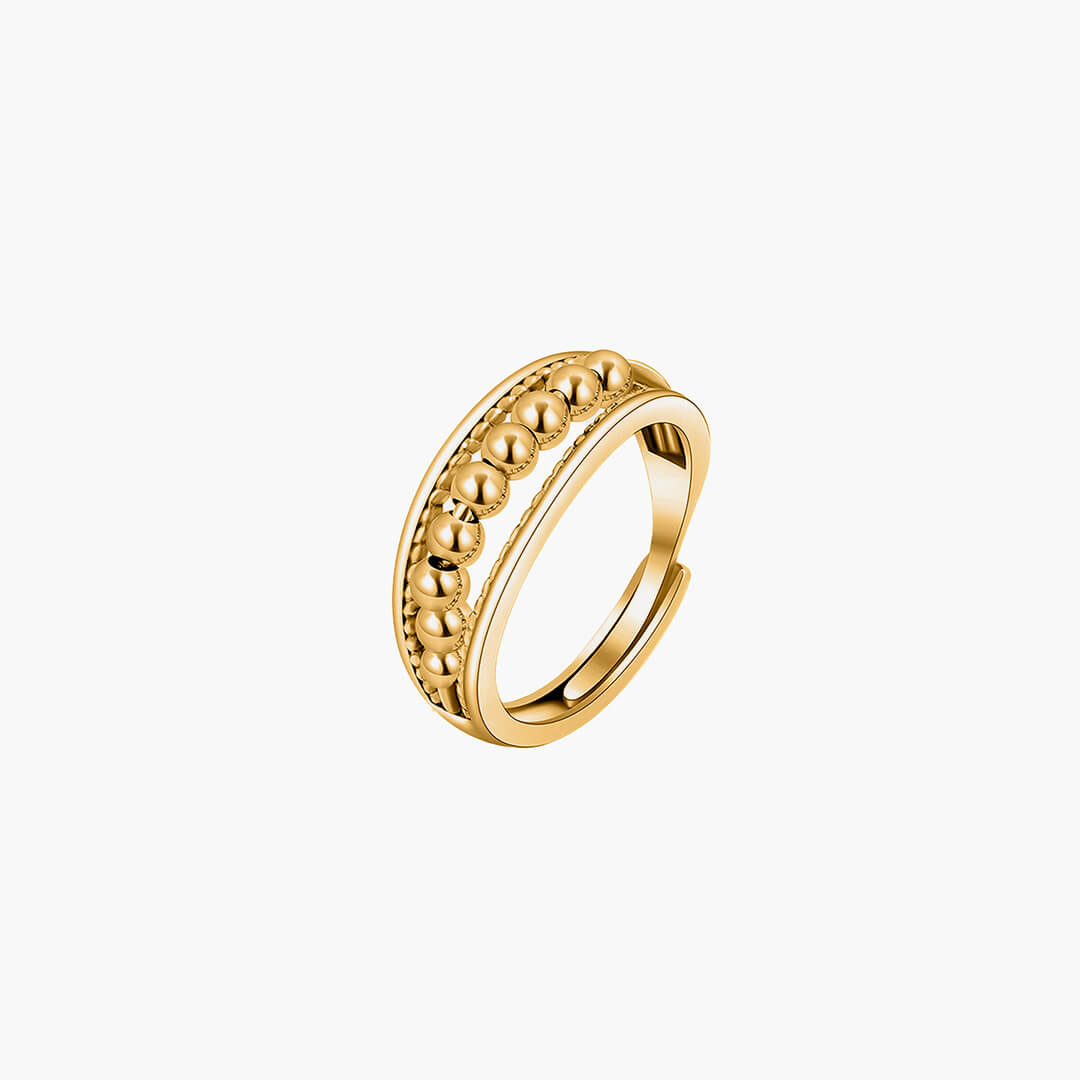 ZEYA Eloise Anxiety Spinner Ring in Gold