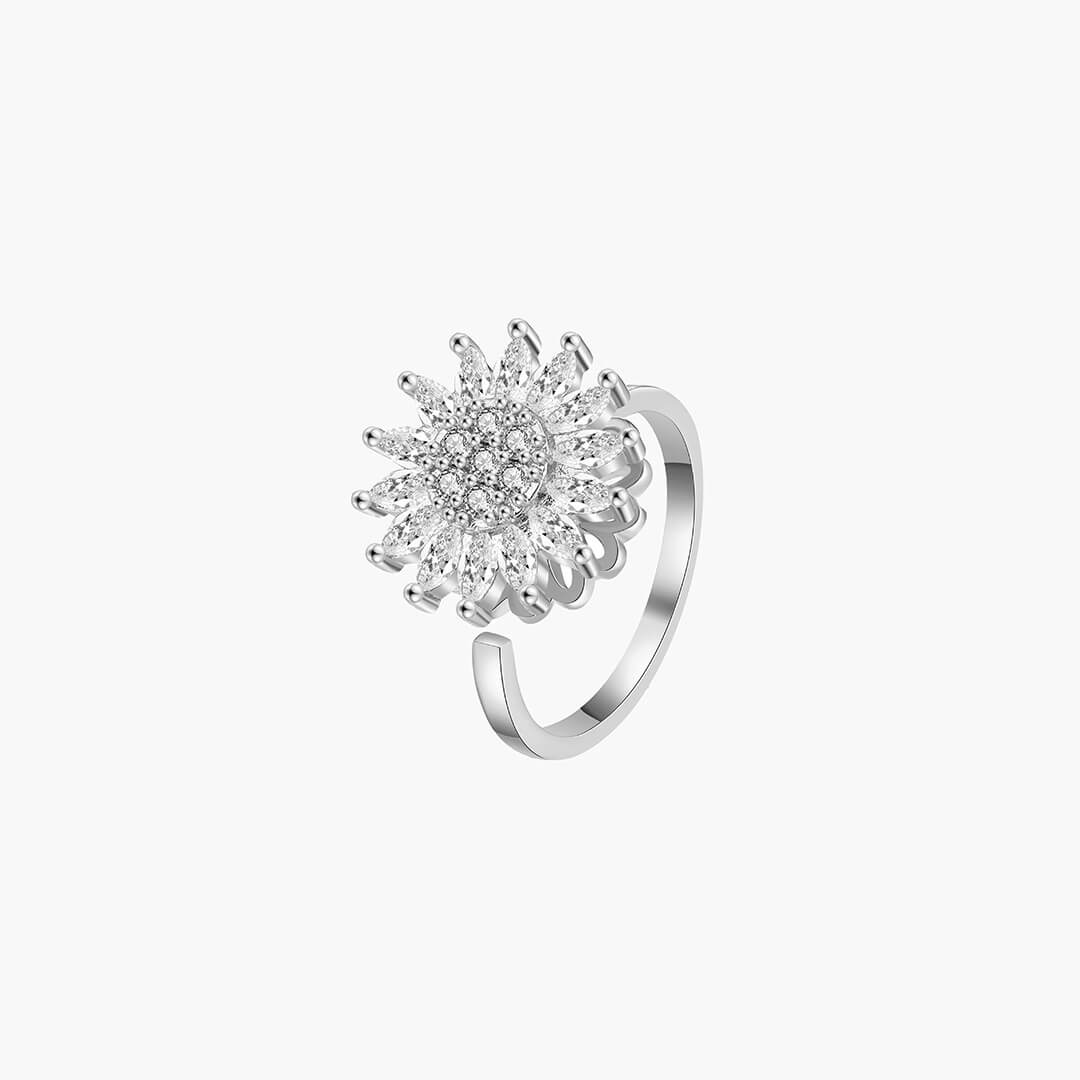 Blomst Angst Spinner Ring