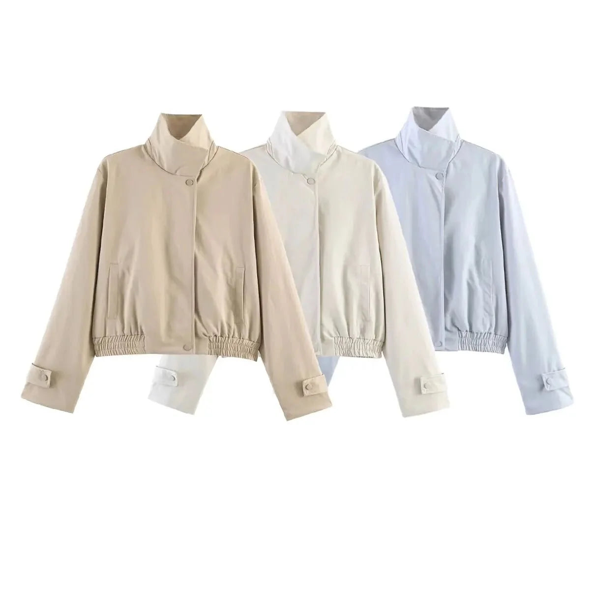 Carla High Neck Zip Jakke