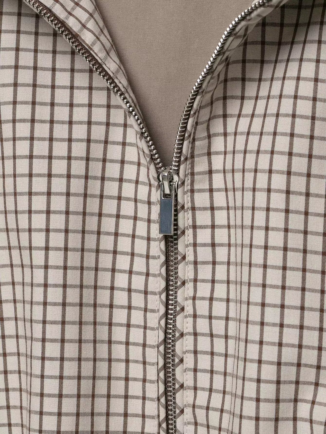 Ellie ternet cropped hættejakke