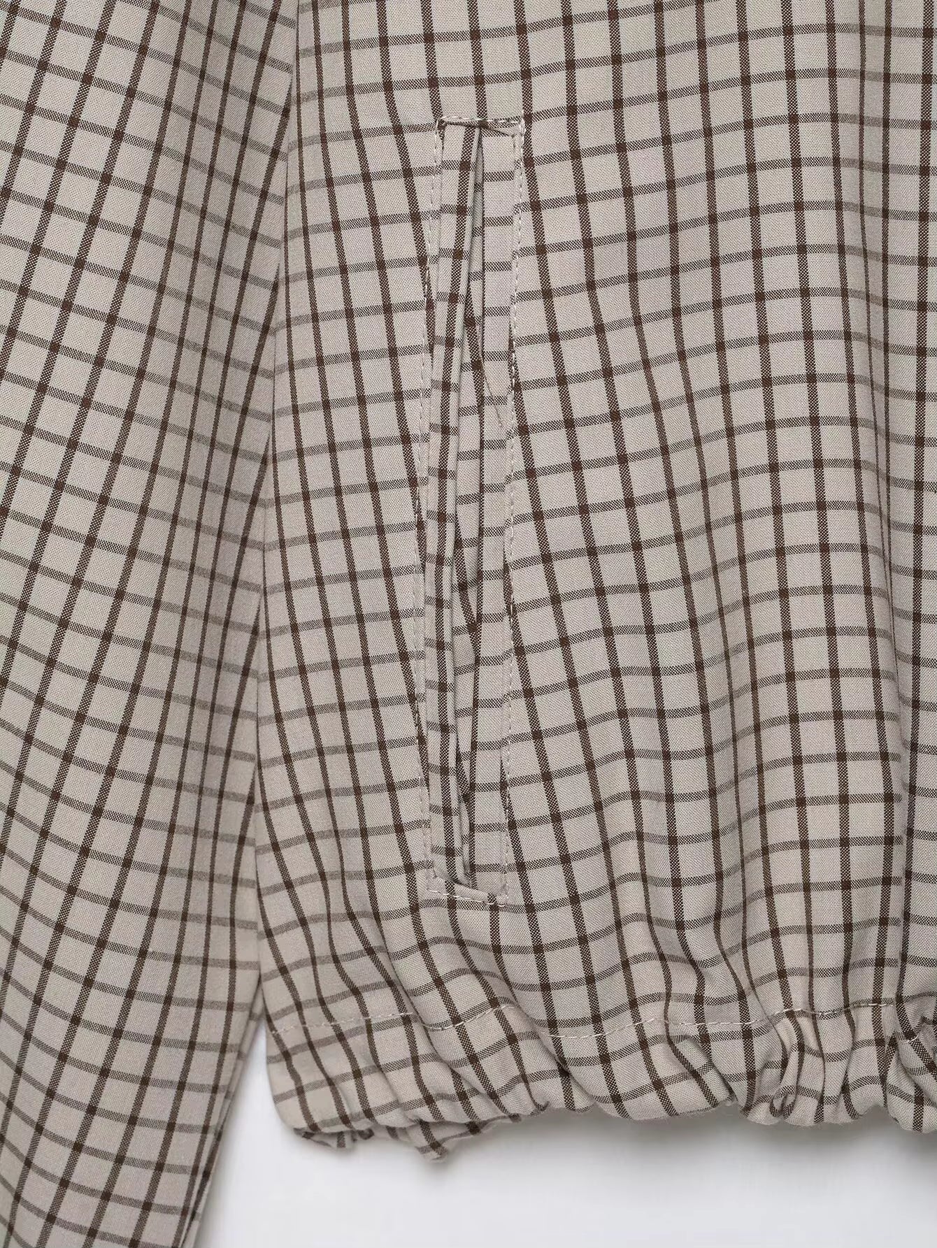 Ellie ternet cropped hættejakke