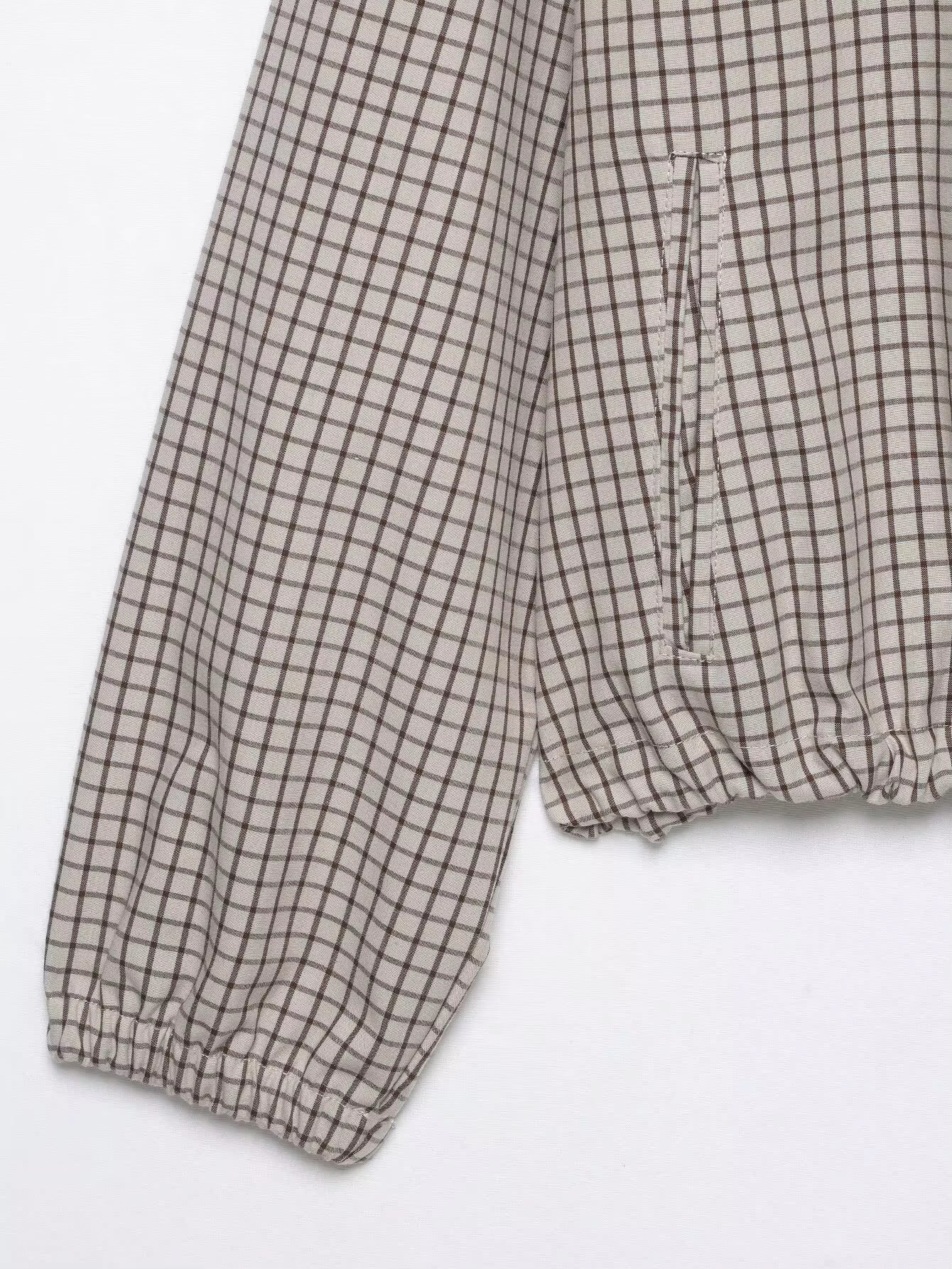 Ellie ternet cropped hættejakke