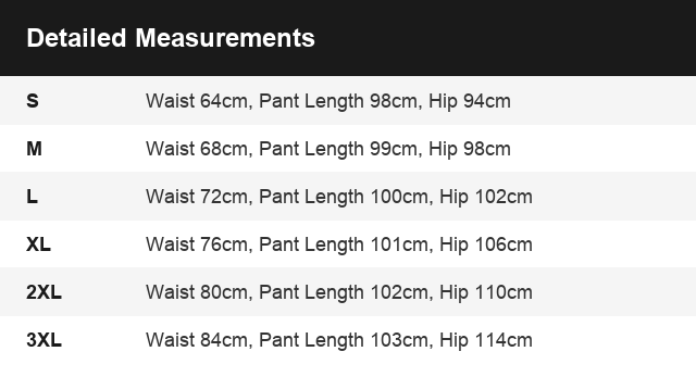 Size Guide