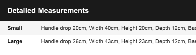 Size Guide