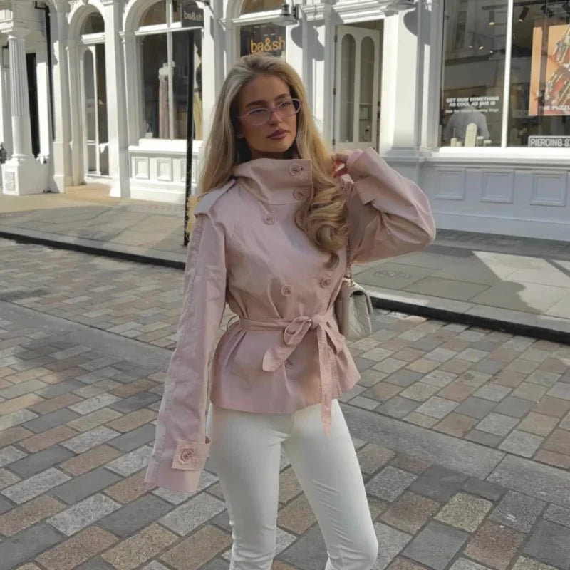 Emily trenchjakke med bælte