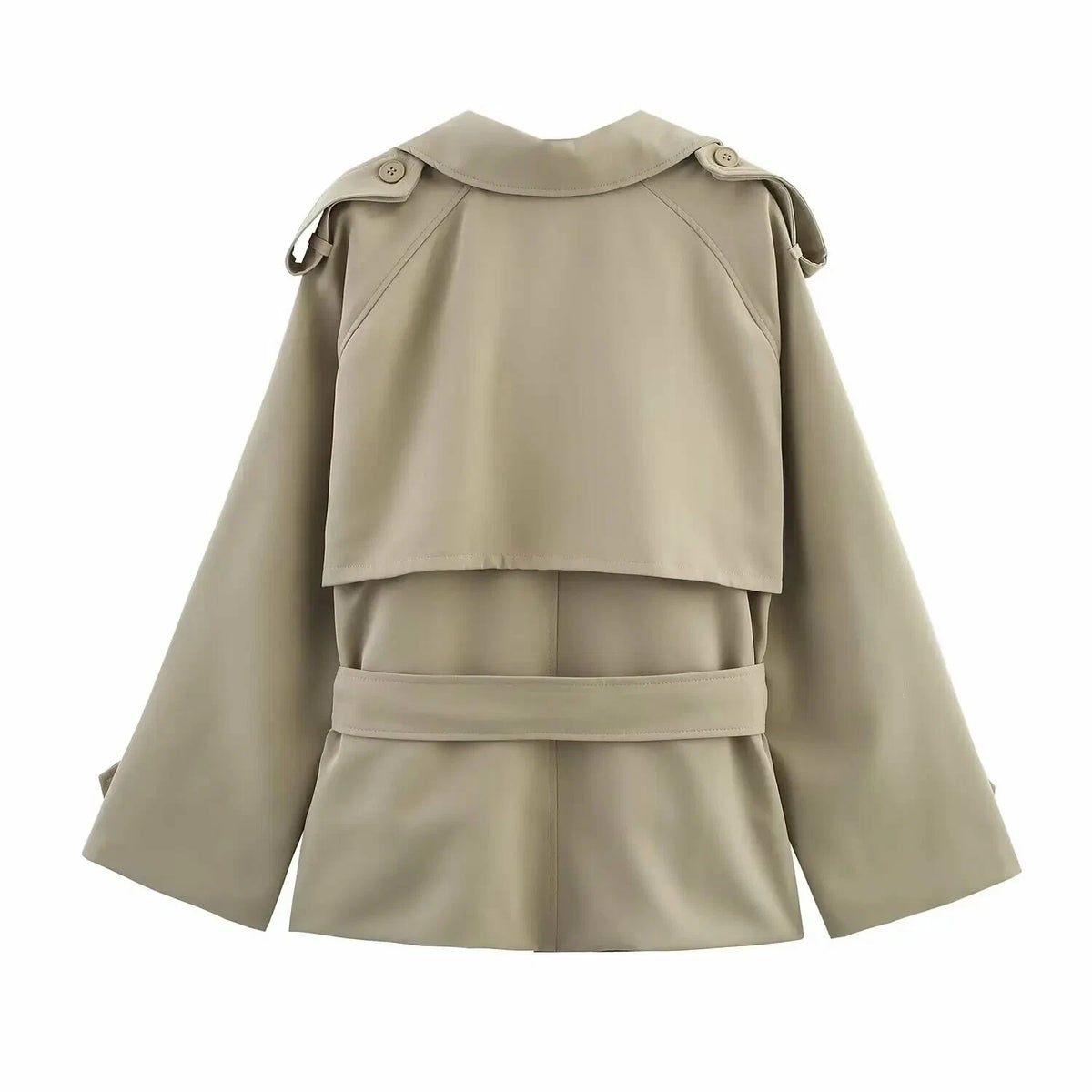 Fabienne Oversized trenchcoat med bælte