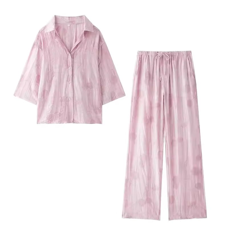 Rose resort co-ord sæt