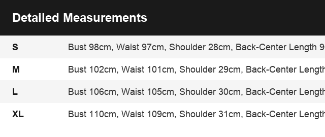 Size Guide
