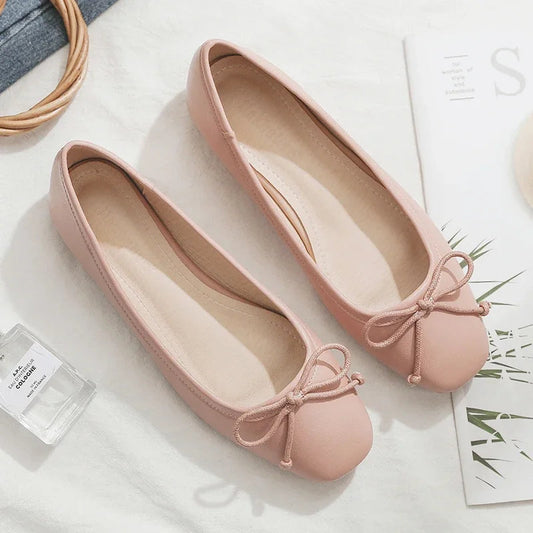 Lola Square Toe Ballerinaer