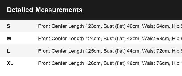 Size Guide
