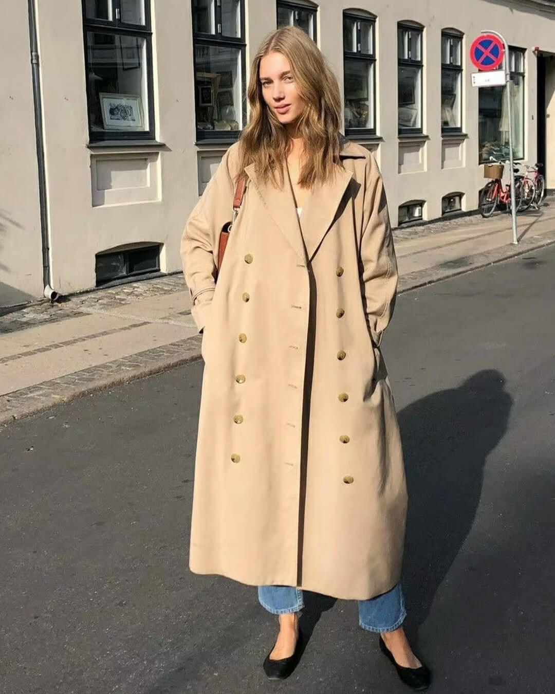 Evelyn Classic Double Breasted Trench Coat