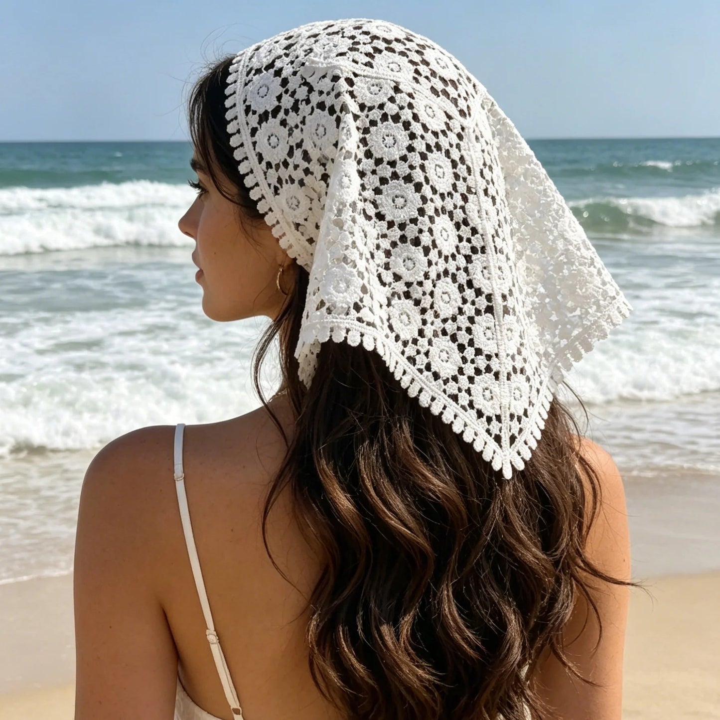 Margot Bohemian Triangle Headscarf
