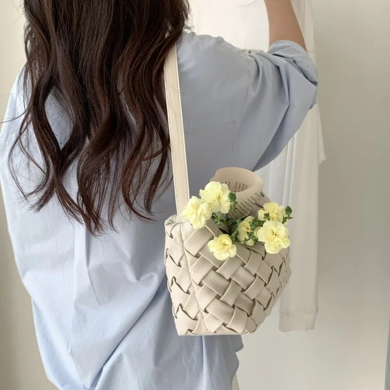 Annie Minimalistisk Hobo Skuldertaske
