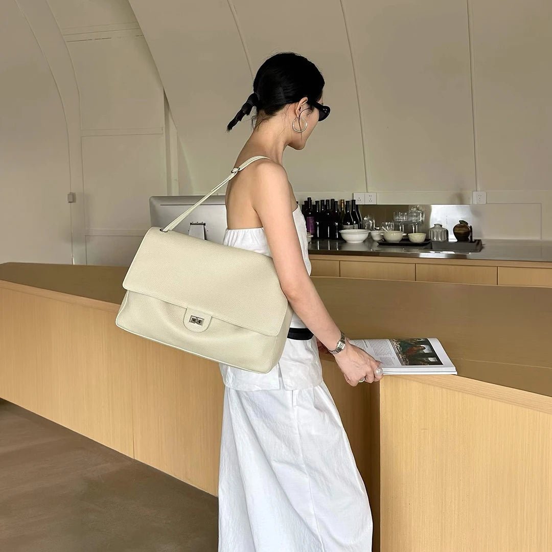 Eva Chevron Crossbody-taske