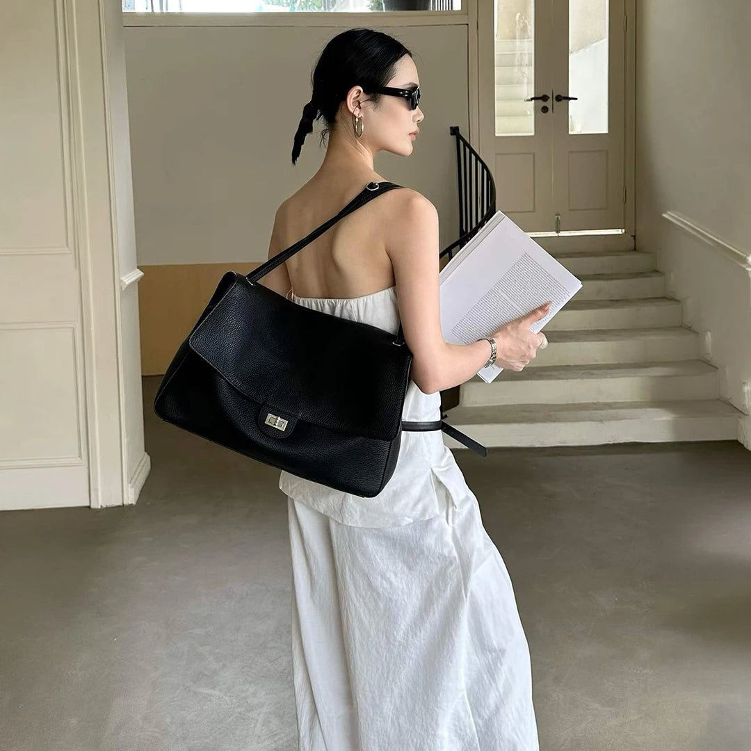 Eva Chevron Crossbody-taske