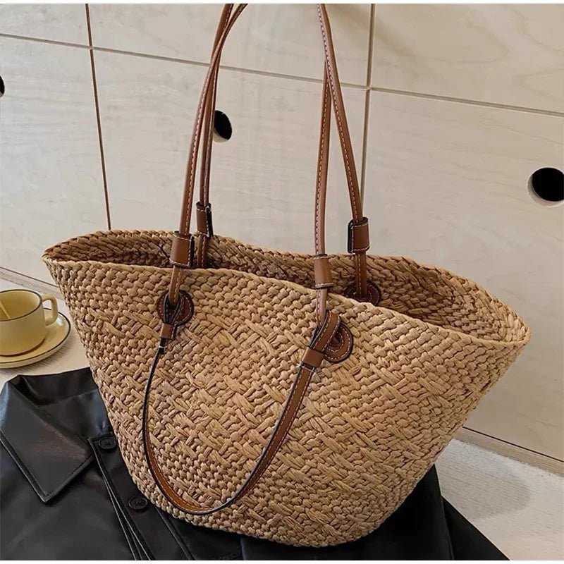Margot Woven Summer Tote