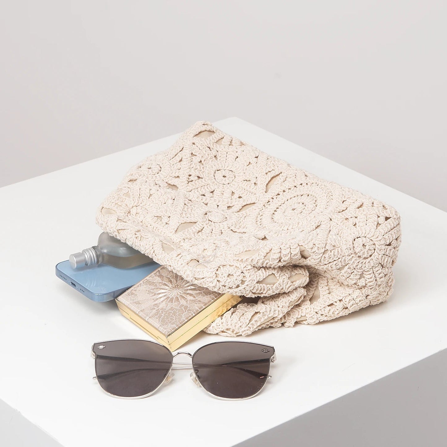 Iris Blomster Boho Clutch