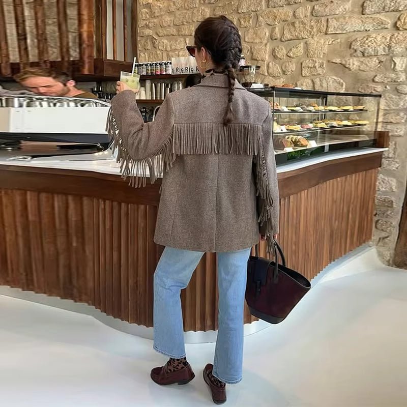Alicia Skræddersyet Blazer med Kvast