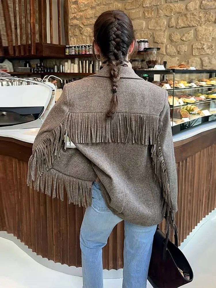 Alicia Skræddersyet Blazer med Kvast