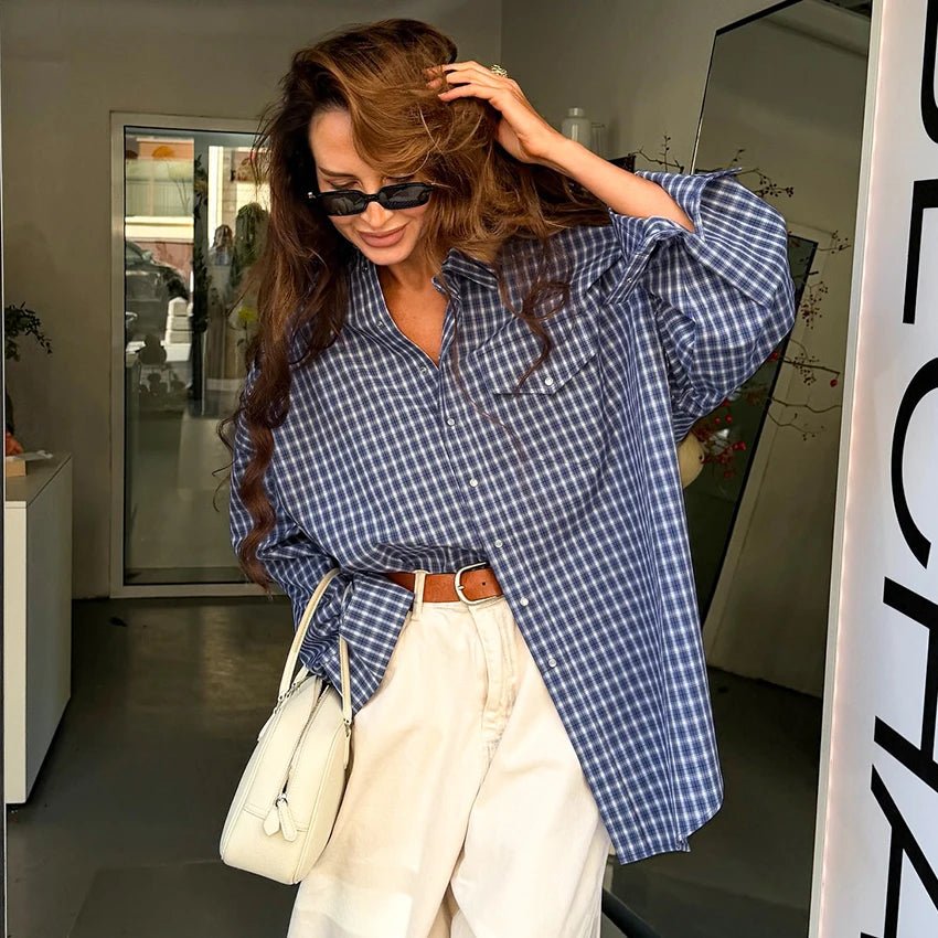 Alice Vintage Ternet Langærmet Top