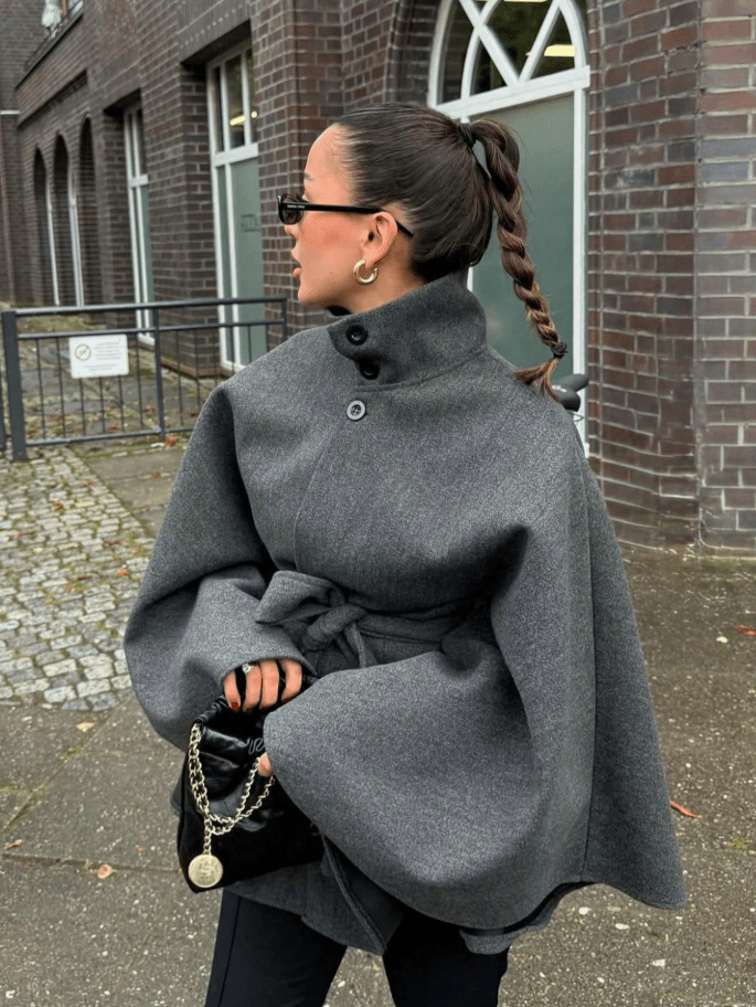 Daniela Kappejakke med Bælte
