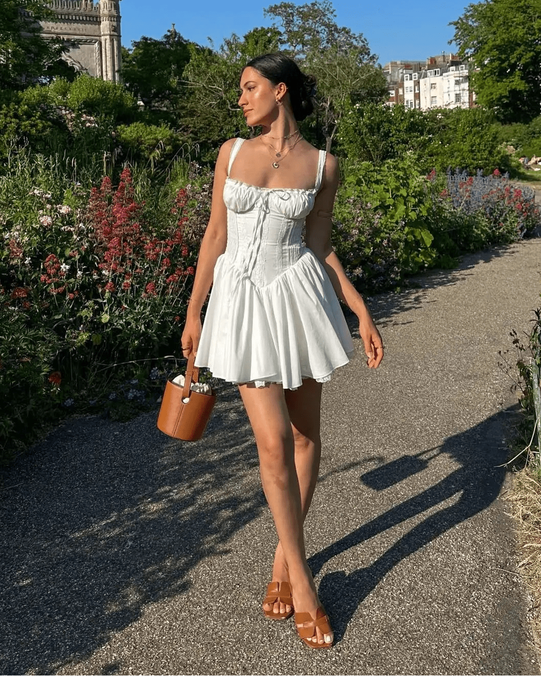 Layla korsetskørt mini-kjole
