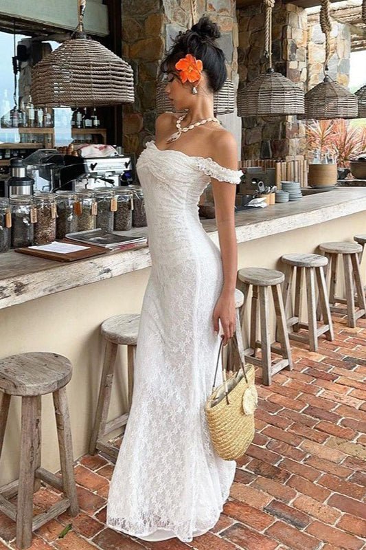 Rosalind blonde maxi kjole