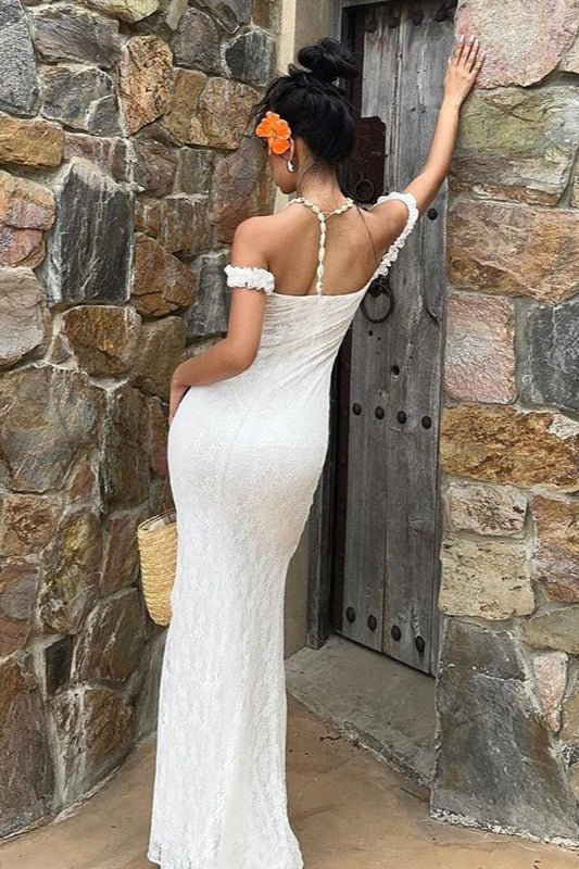 Rosalind blonde maxi kjole