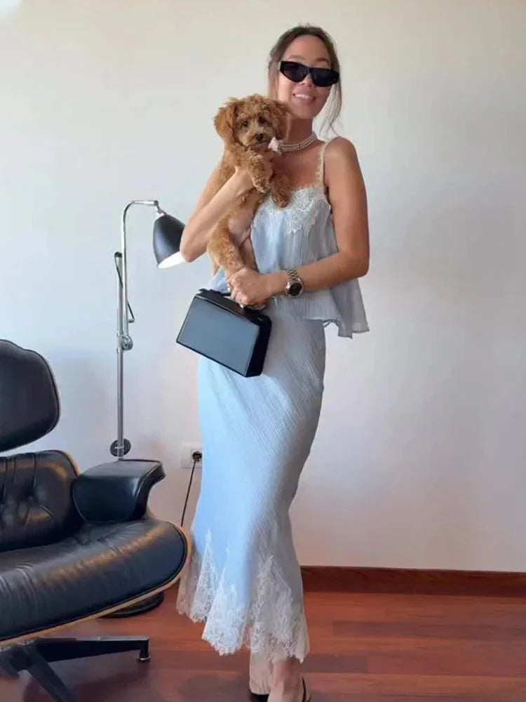 Jacinta blondesamlet midi-sæt