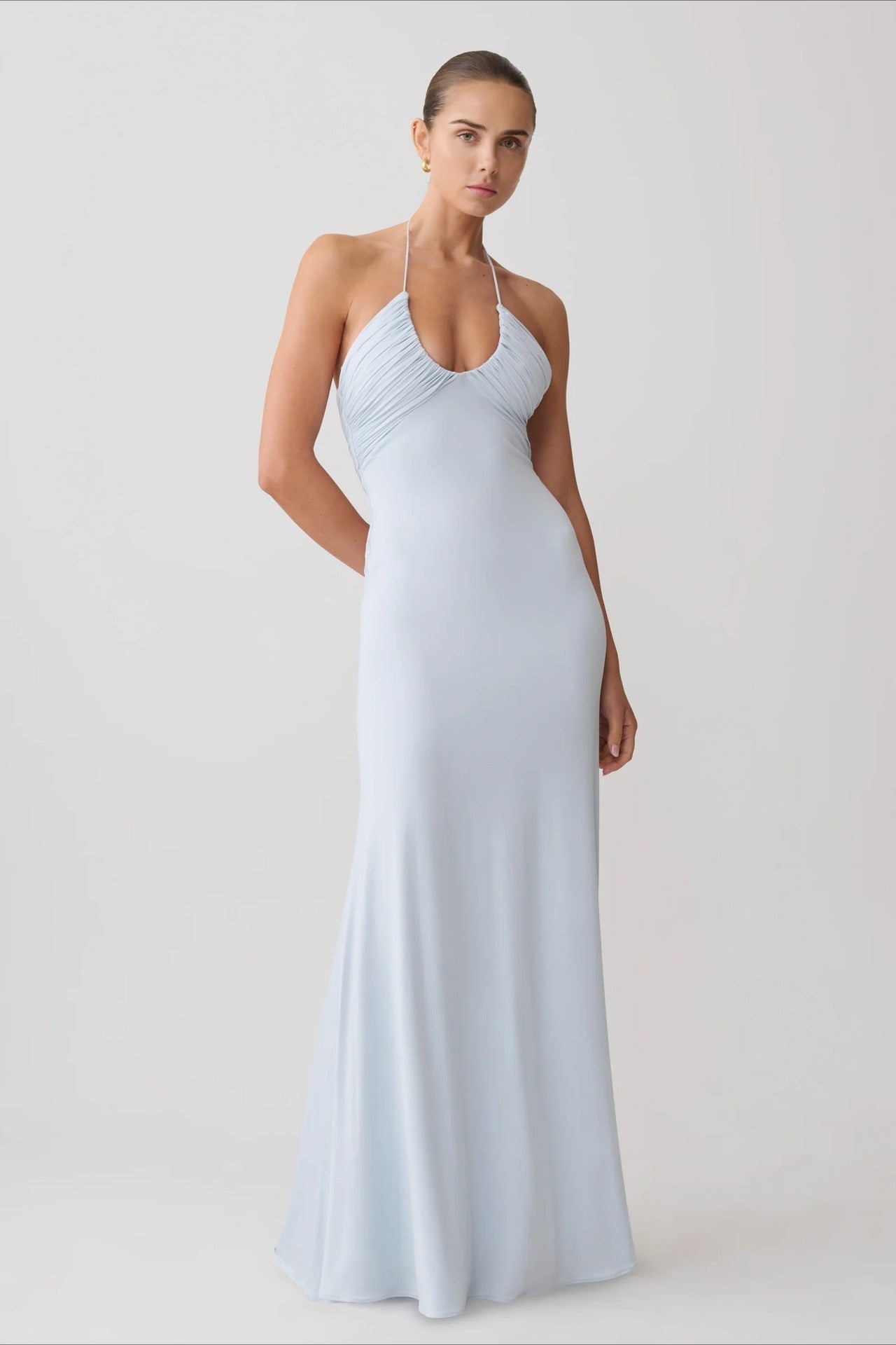 Effie Halter Mermaid Maxi-kjole