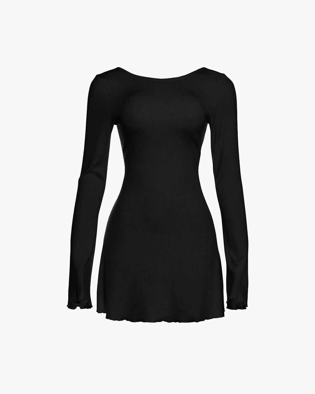 Hilma åben ryg mini-kjole