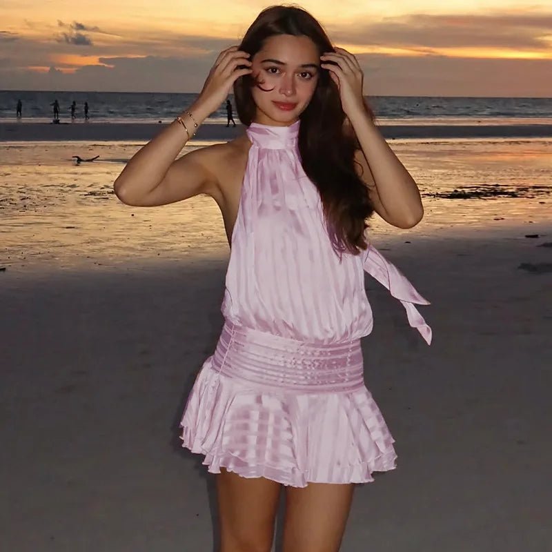 Tracey Backless Mini Dress