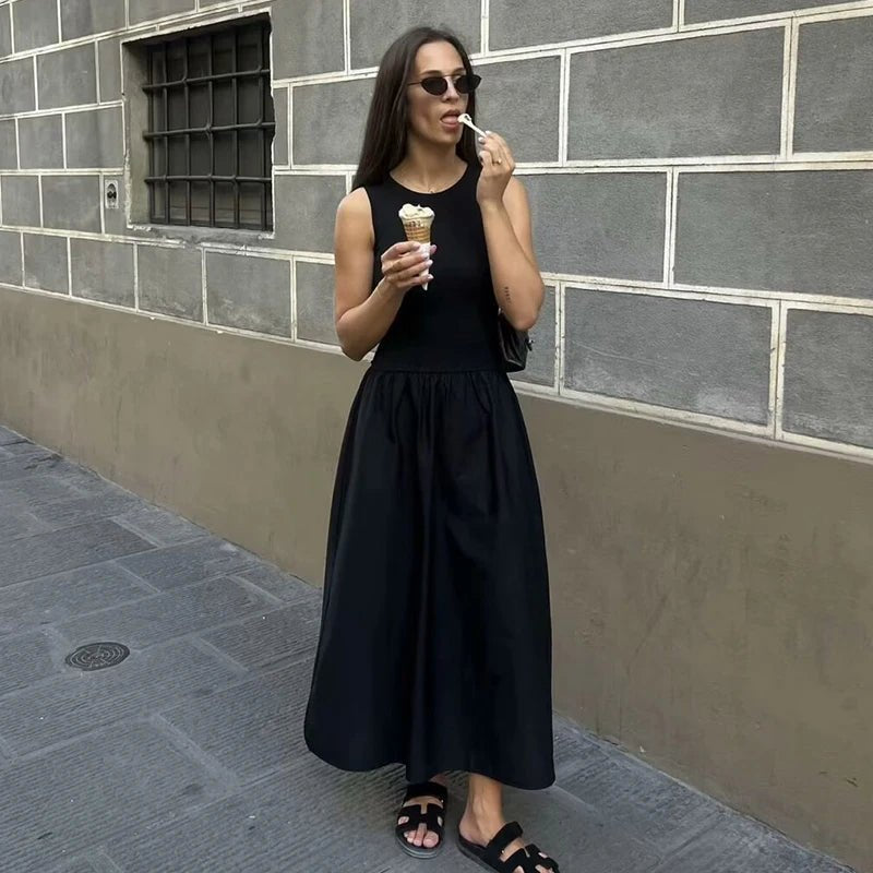 Sophia ærmeløs sommerkjole