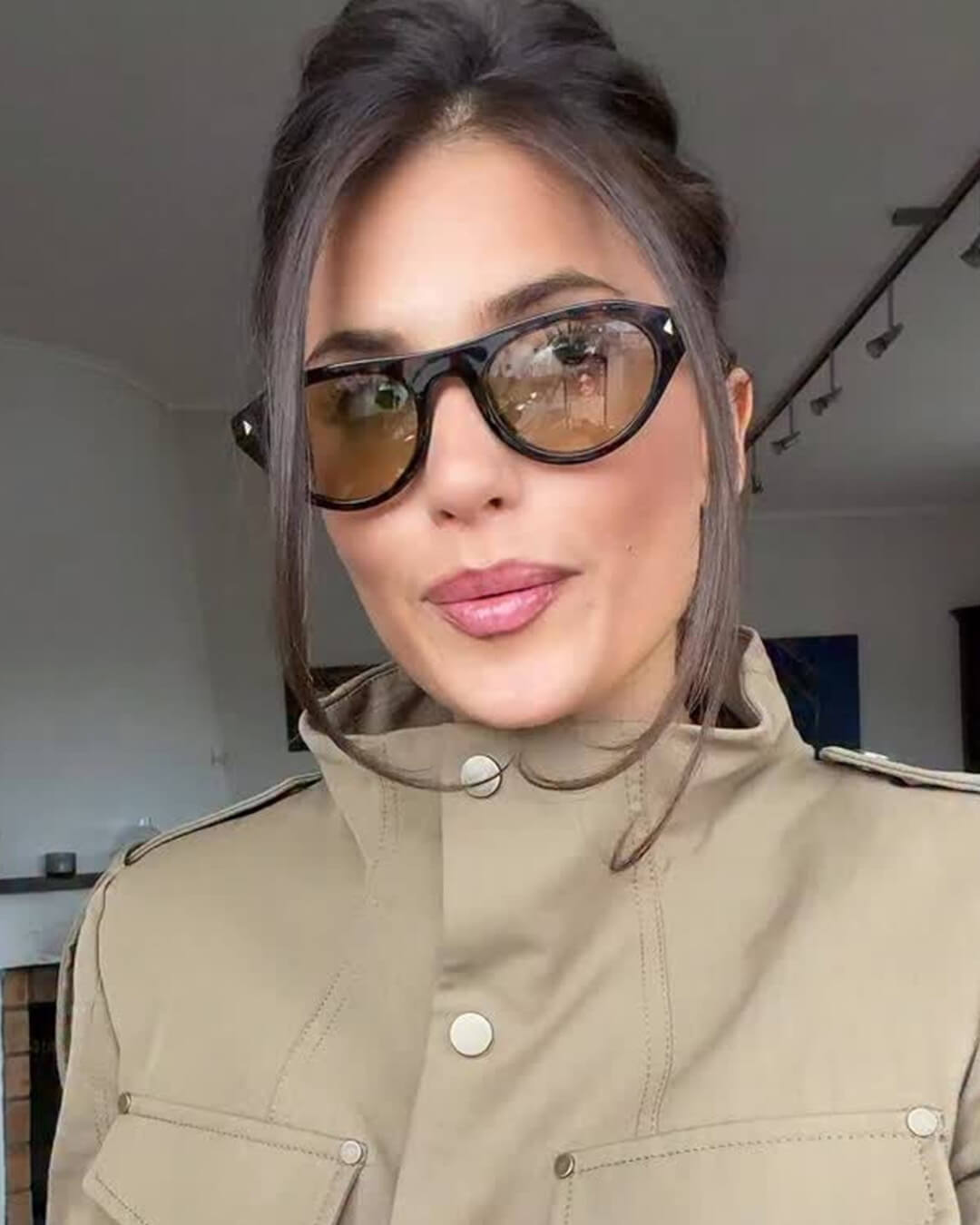 Petra oversized solbriller