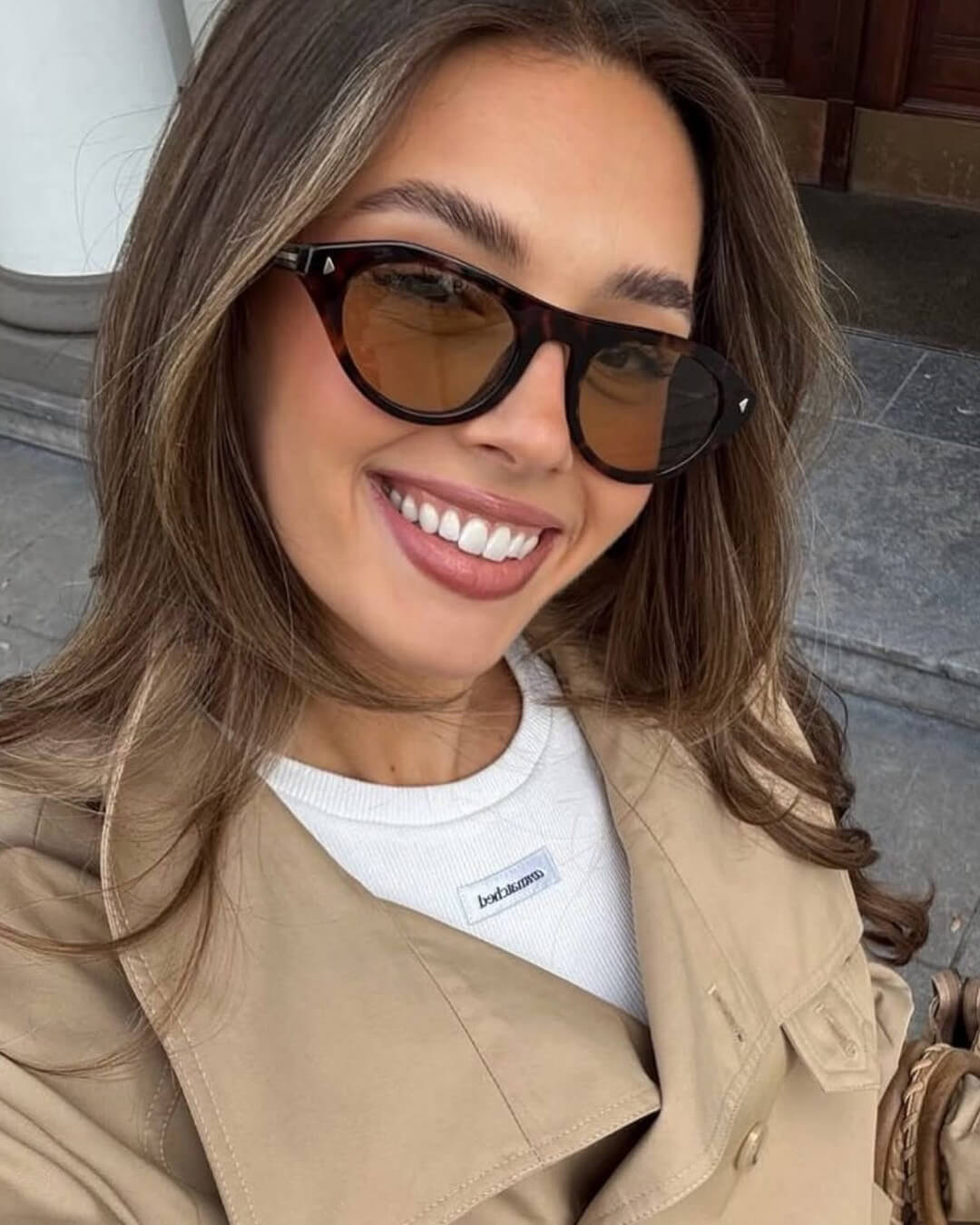 Petra oversized solbriller