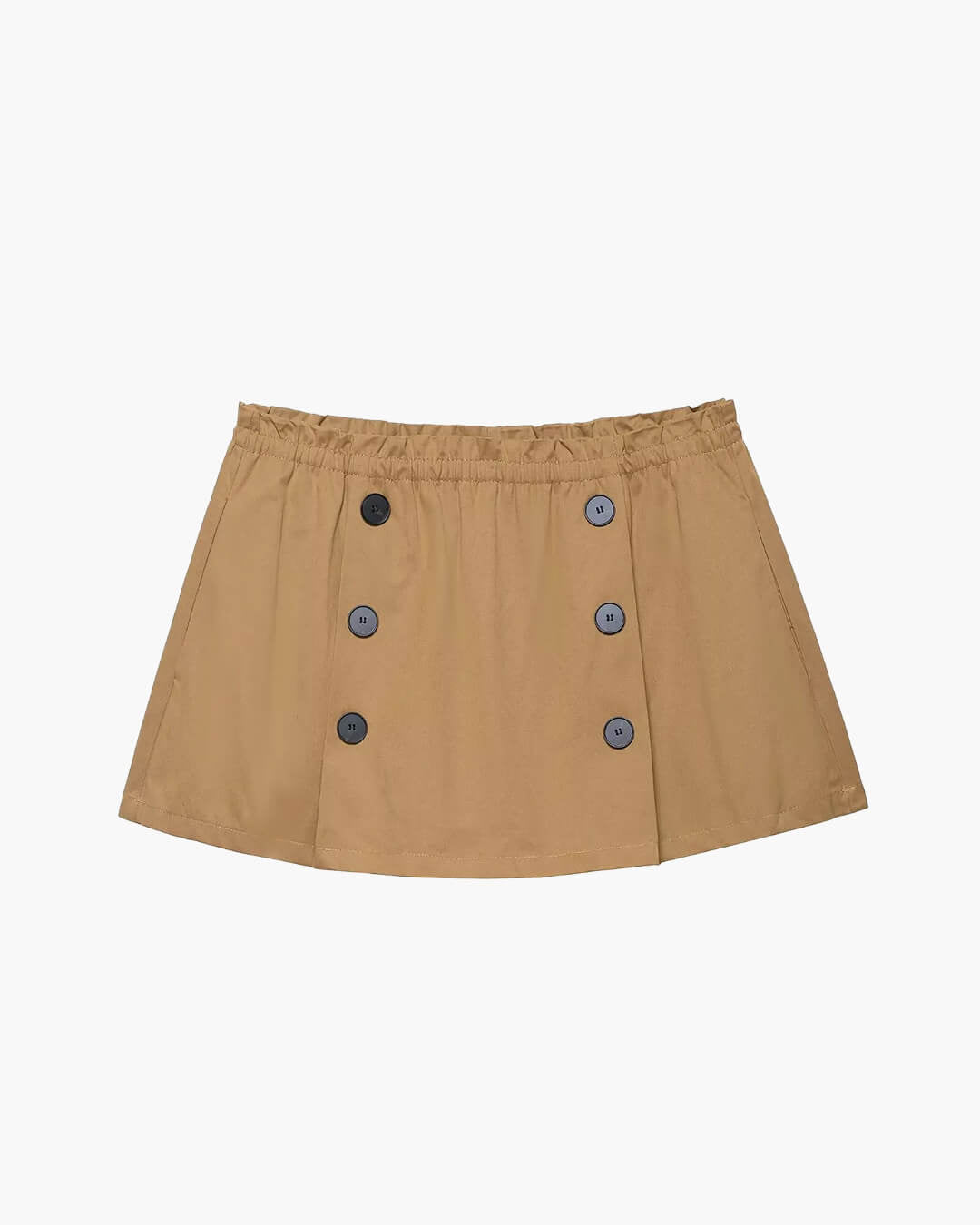 Emily højhalset jakke med bælte & skort-sæt