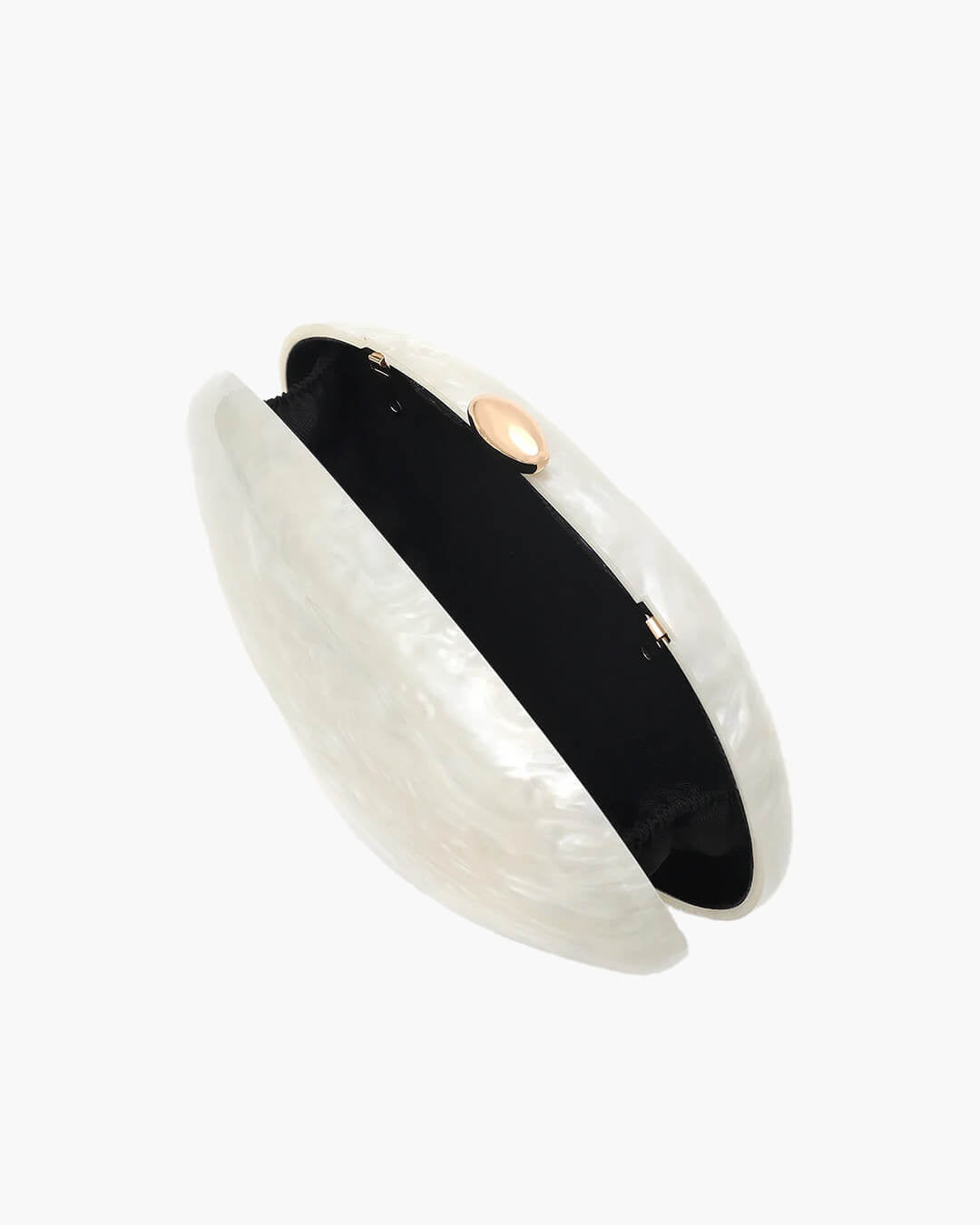 Sophia muslingeformet akrylclutch