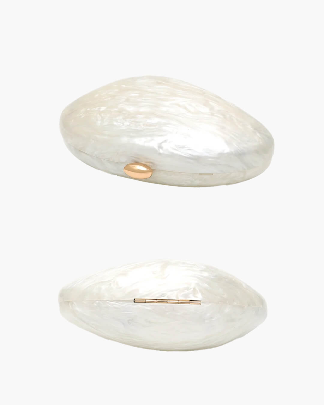 Sophia muslingeformet akrylclutch