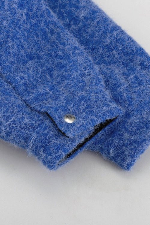 Annie Snap Button Blazer Jacket