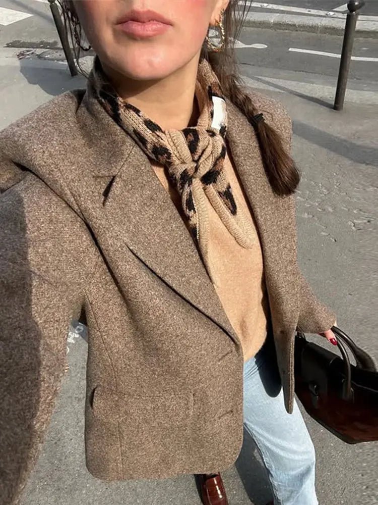 Claudia Blazer med kvastkant